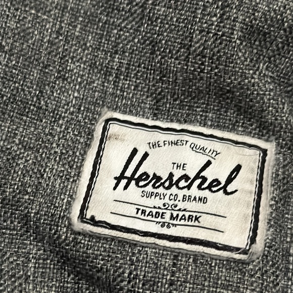 Herschel Backpack-Gray Tweed-Large Sz-Multi Compartment - Picture 2 of 16